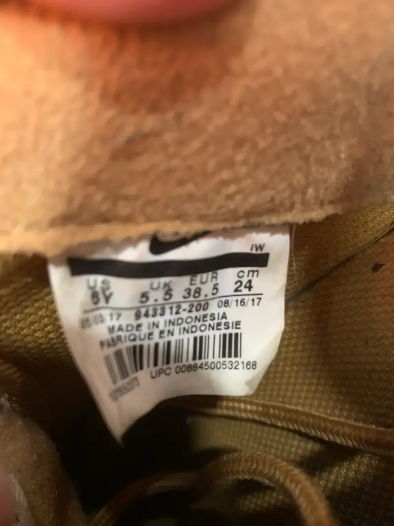 Zapatillas Nike Air Force 1 Beige - 3