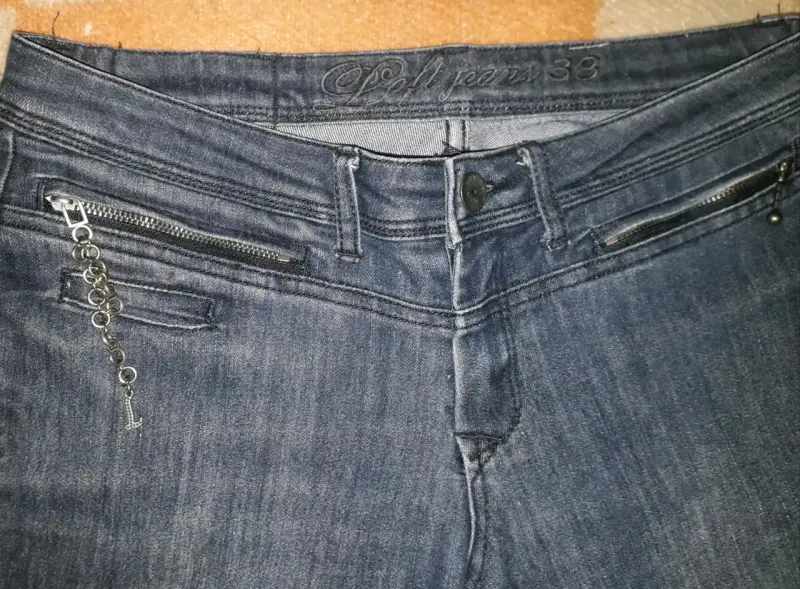 2 Jeans azul oscuros- gris oscuro - 2