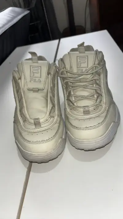 Zapatillas deportivas Fila beige  para mujer - miniatura 1