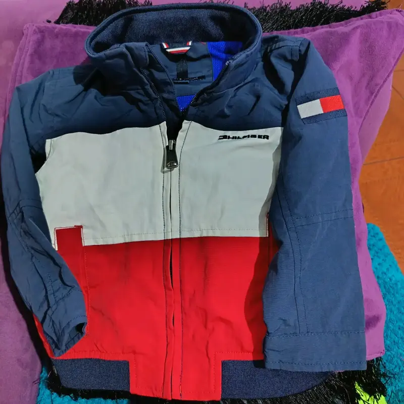 Chaqueta de niño Tommy Hilfiger tricolor - 1