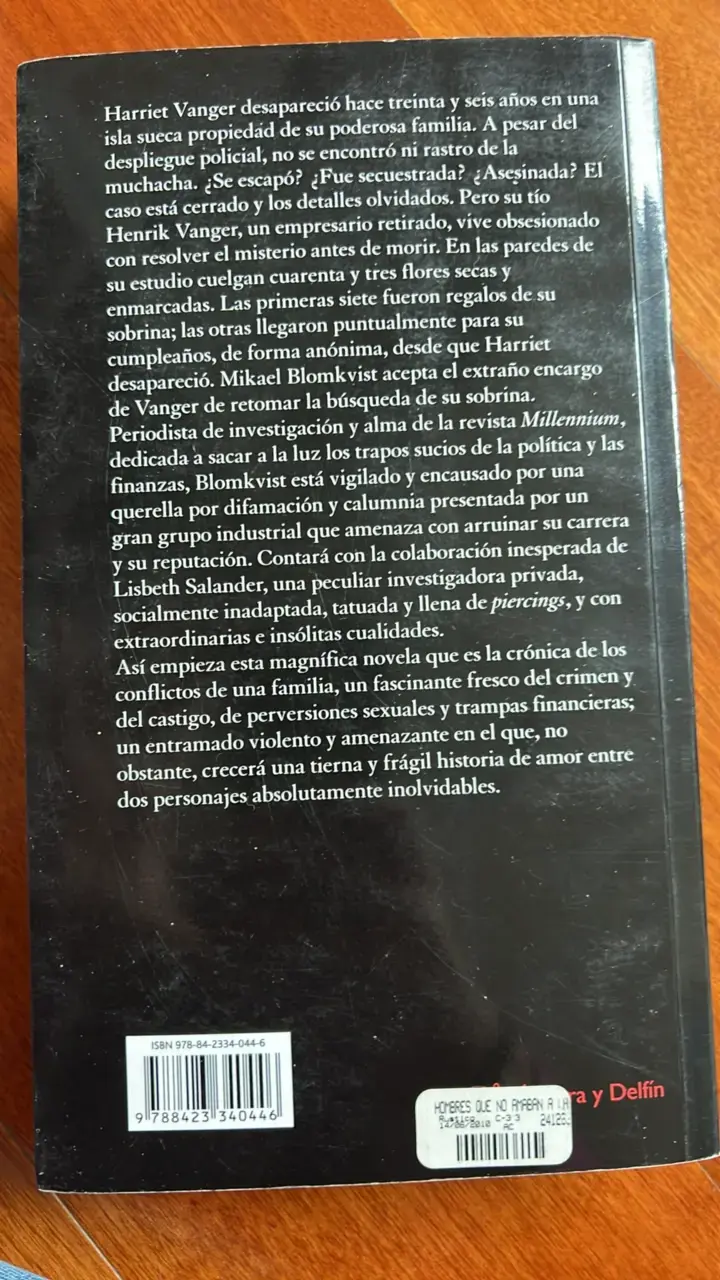 Libro 'Los hombres que no amaban a las mujeres' de Stieg Larsson - 2