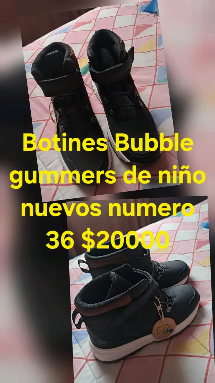 Botines Bubble Gummers para niño nuevos talla 36
