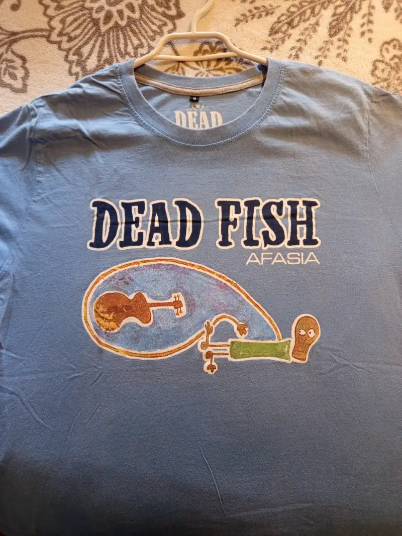 Polera oficial Dead Fish Afasia - 1