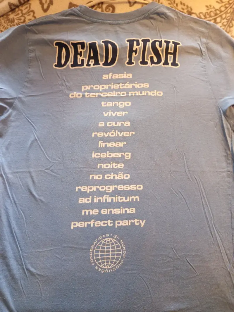 Polera oficial Dead Fish Afasia - 2