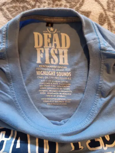 Polera oficial Dead Fish Afasia - miniatura 3