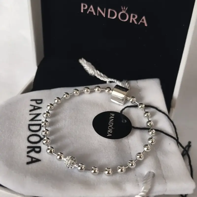 Pulsera de plata con cuentas Pandora 925 - 2