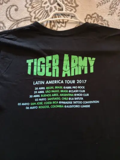 Polera Tiger Army Latin America Tour 2017 - miniatura 2