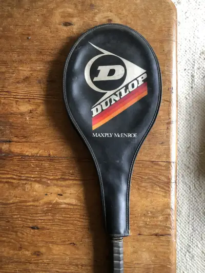 Raqueta de Tenis Dunlop Maxply McEnroe Vintage - miniatura 1