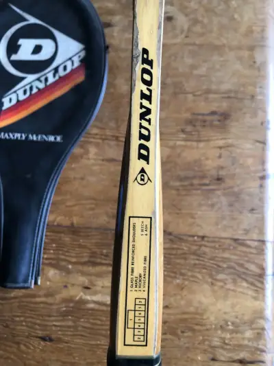 Raqueta de Tenis Dunlop Maxply McEnroe Vintage - miniatura 3