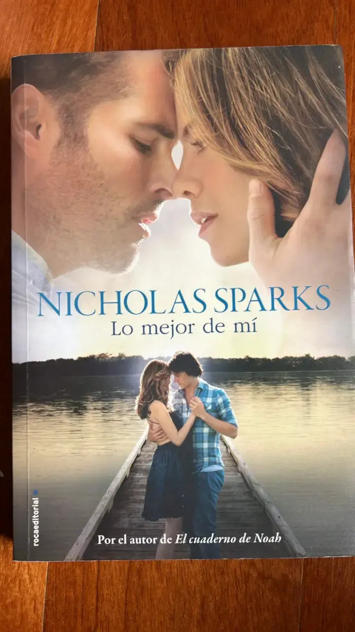 Libro 'Lo Mejor de Mí' de Nicholas Sparks - 1