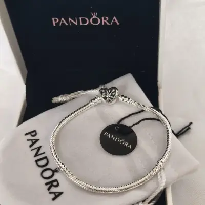 Pulsera de plata arbol familiar Pandora - miniatura 1