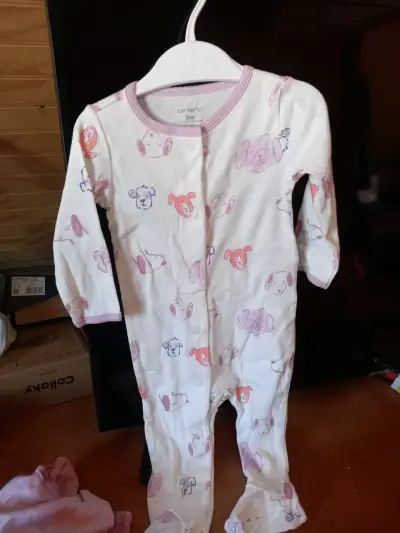 Set carters body y pijama para bebé con diseño de - miniatura 3