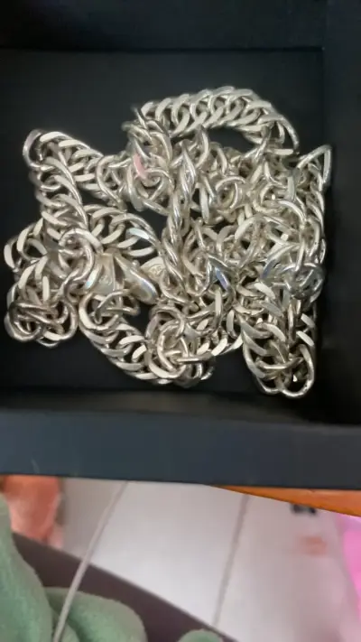 Cadena de plata 925 Perseo en caja original - miniatura 1