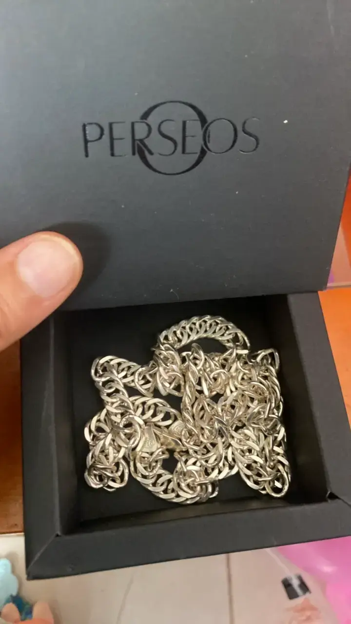 Cadena de plata 925 Perseo en caja original - 2