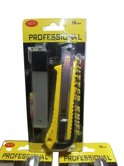 Pack 4 Cortacarton Cutter Con Repuestos 18mm - miniatura 3