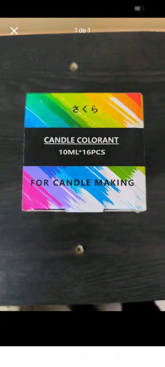 Set de Colorantes para Velas 10ml 16 Piezas