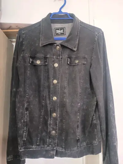 Chaqueta de mezclilla negra Everlast - miniatura 1