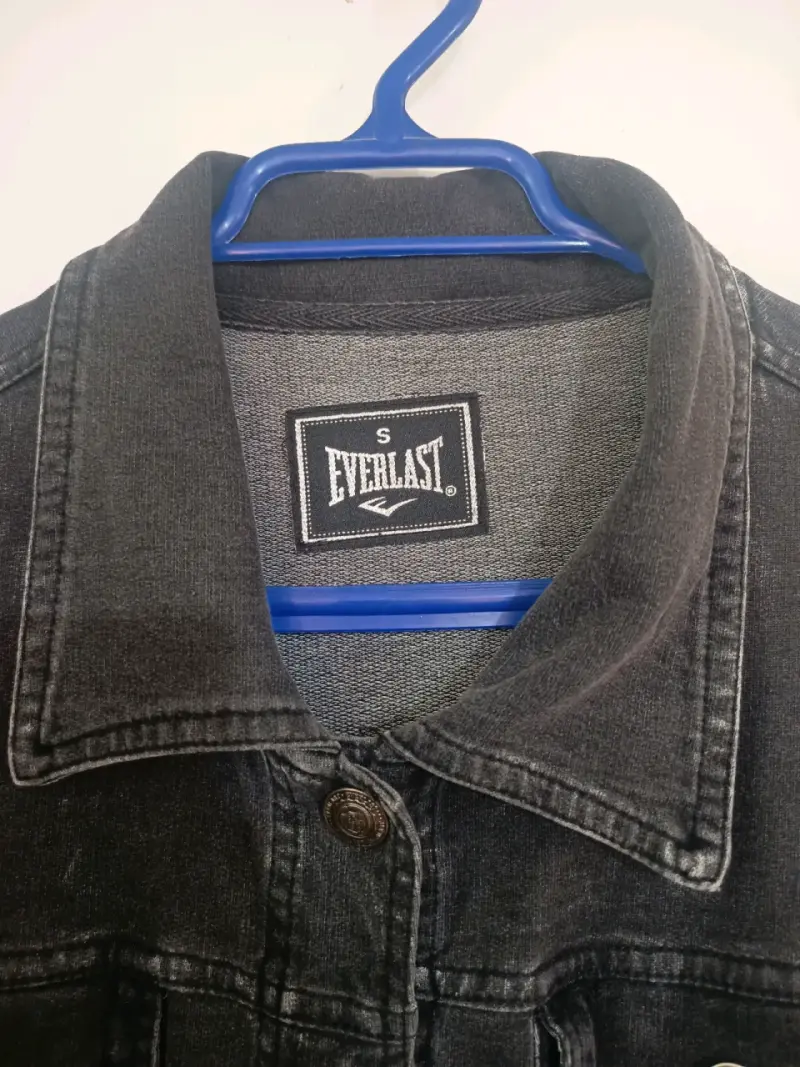 Chaqueta de mezclilla negra Everlast - 3