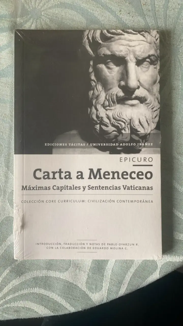 Libro 'Carta a Meneceo' de Epicuro - 1