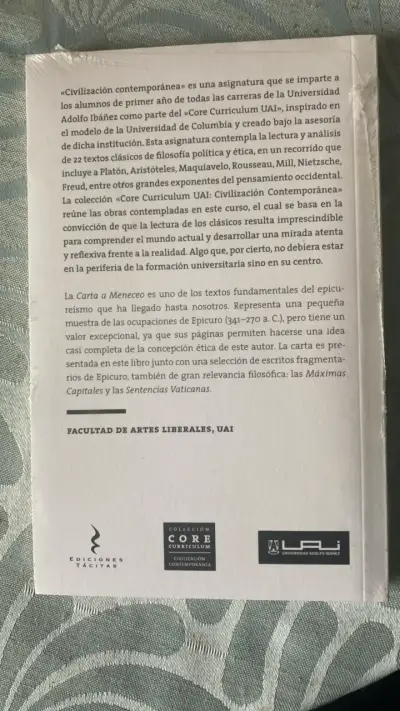 Libro 'Carta a Meneceo' de Epicuro - miniatura 2