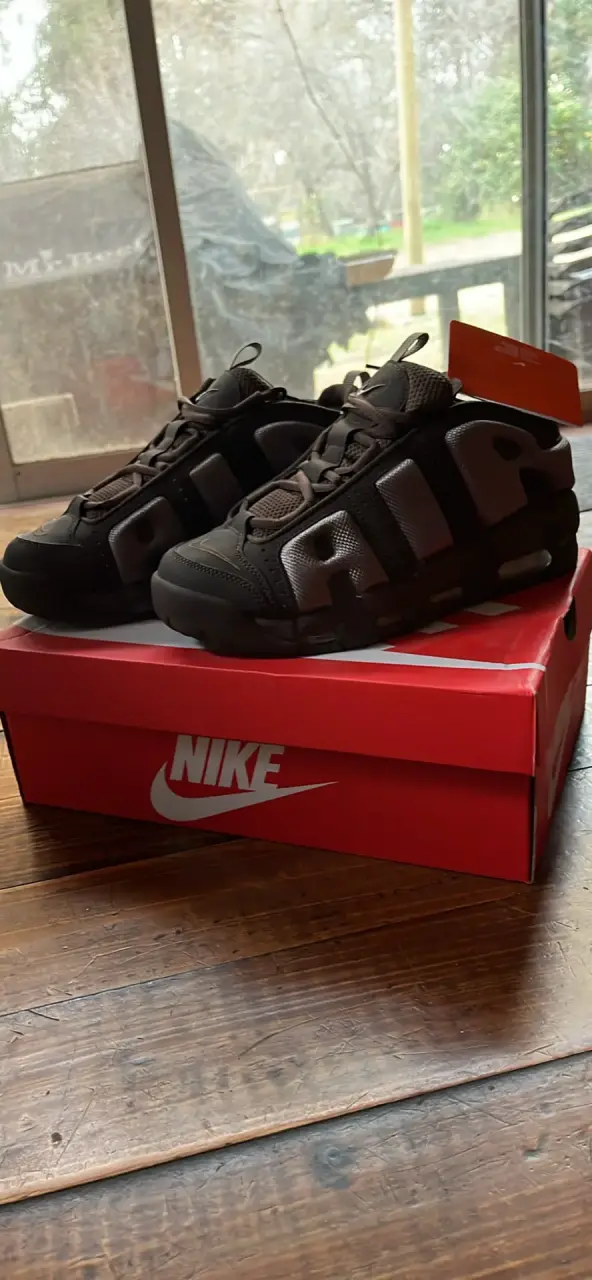 Zapatillas Nike Air More Uptempo cafés - 2