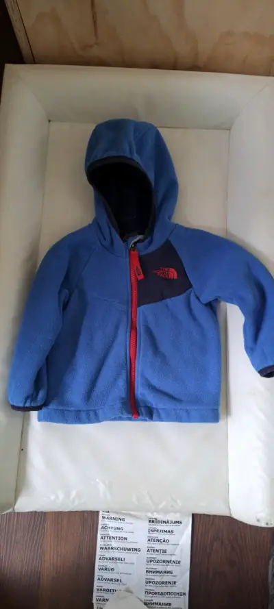 Chaqueta polar azul para niño The North Face - miniatura 1
