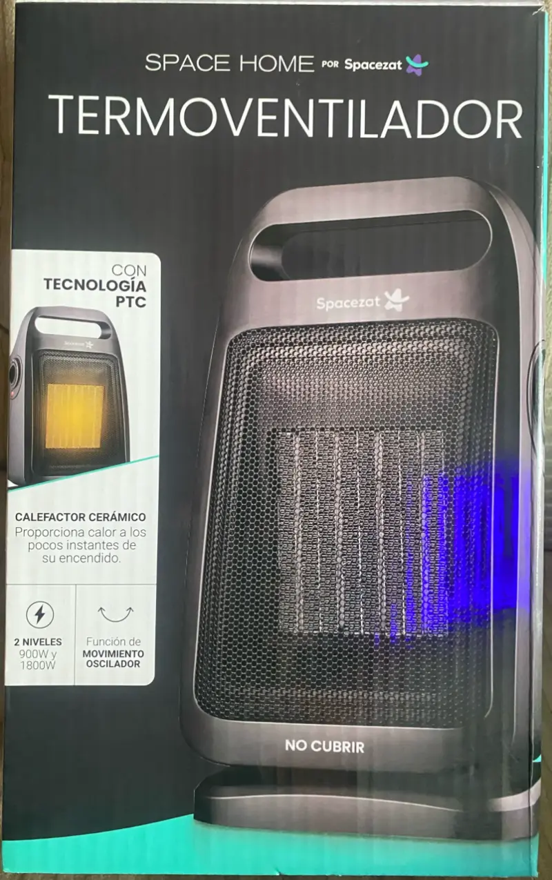 Termoventilador Spacezat con Tecnología PTC - 4