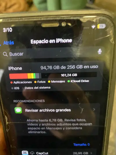 iPhone XS Max con pantalla trasera rota y 256GB - miniatura 4