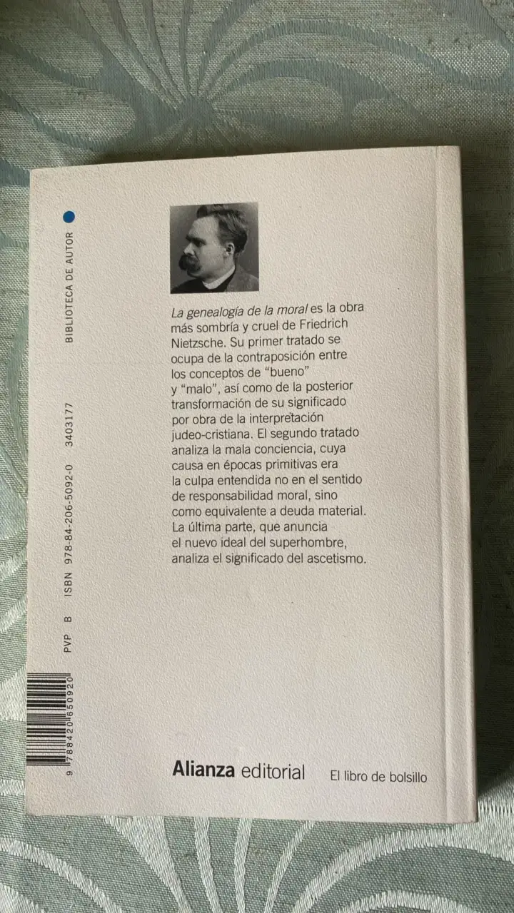 Libro 'La Genealogía de la Moral' de Nietzsche - 2