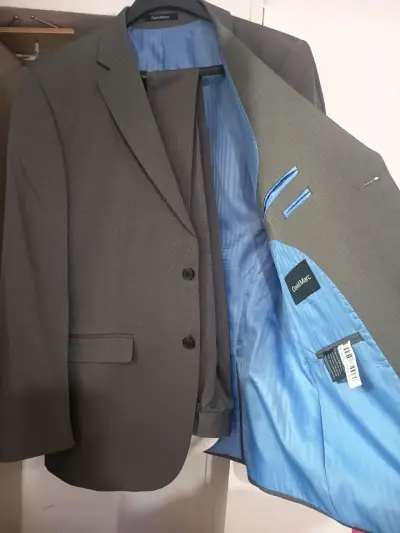 Elegante traje gris para hombre DavidMarc - miniatura 4