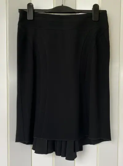 Falda negra Benetton elegante - miniatura 1