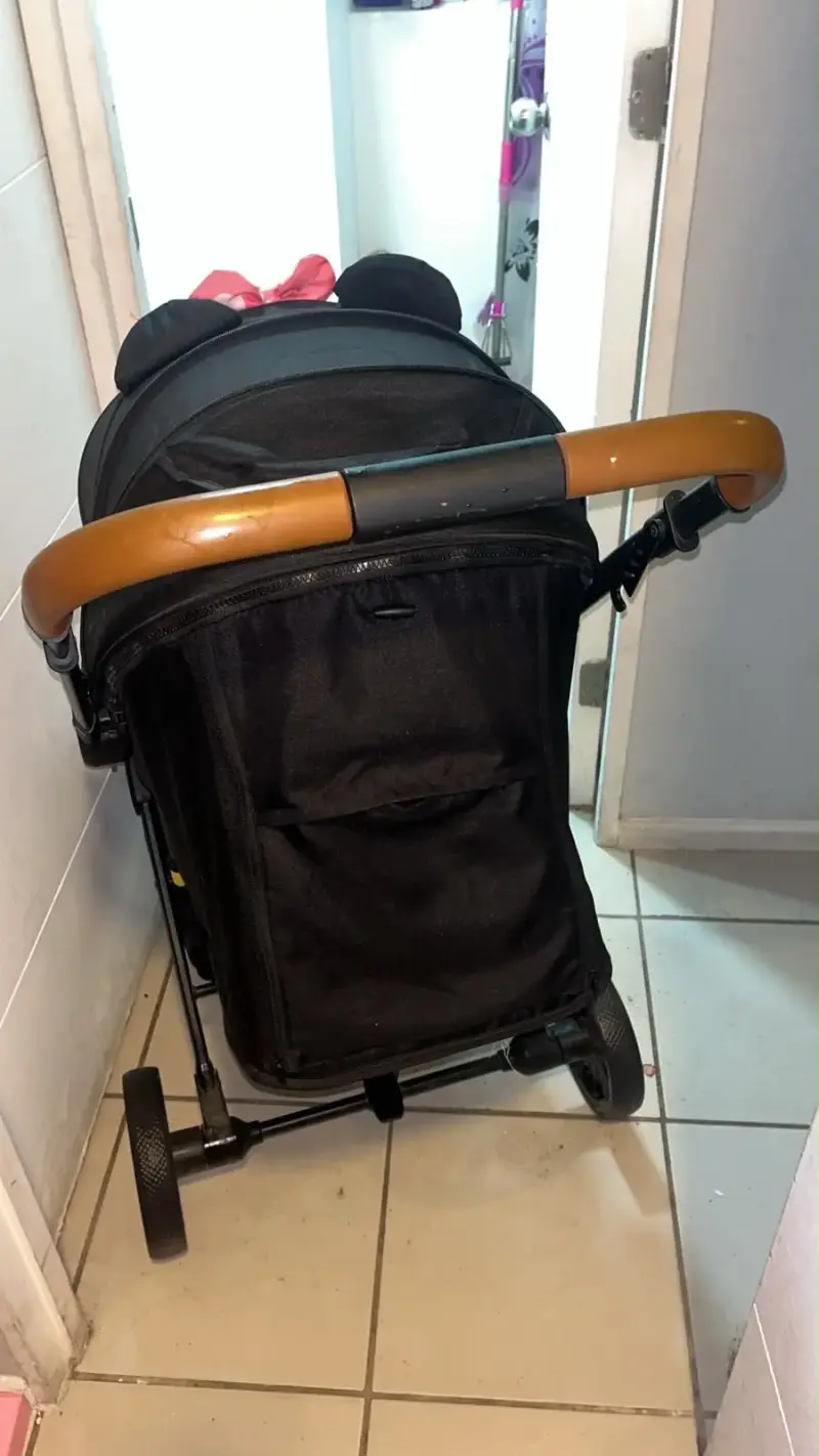 Coche de bebé Iwalky plegable con diseño de lunares - 5