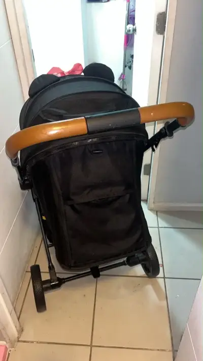 Coche de bebé Iwalky plegable con diseño de lunares - miniatura 5