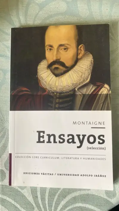 Libro Ensayos de Montaigne - Ediciones Tácitas - miniatura 1