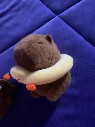 Peluche de oso con flotador de pato - miniatura 2