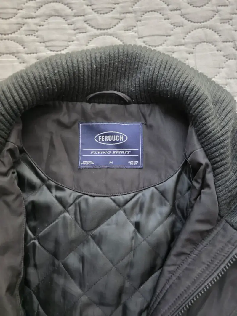 🧥⚫ Chaqueta de invierno Ferouch negra - 2