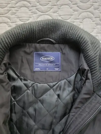🧥⚫ Chaqueta de invierno Ferouch negra - miniatura 2