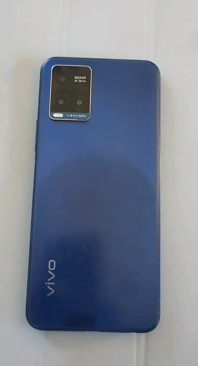 Smartphone Vivo con cámara de 50MP azul - 1