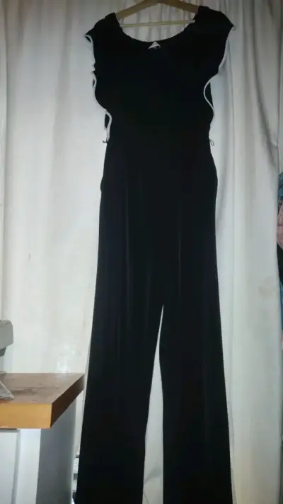 Enterito Calvin Klein negro elegante para mujer - miniatura 1