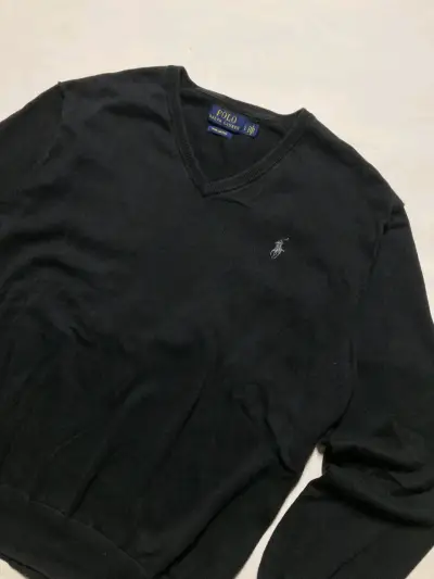 Suéter Negro Polo Ralph Lauren Hombre - miniatura 2