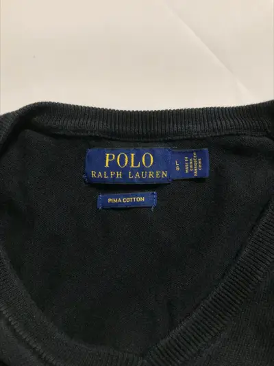 Suéter Negro Polo Ralph Lauren Hombre - miniatura 4