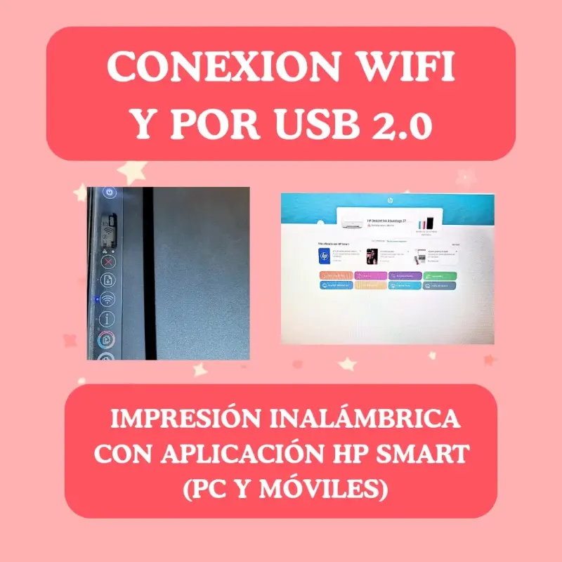 Impresora HP DeskJet Ink Advantage 2774 - 3