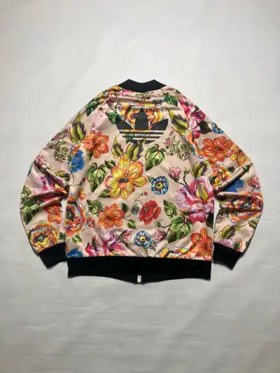 Poleron Adidas Originals Estampado Flores - miniatura 2