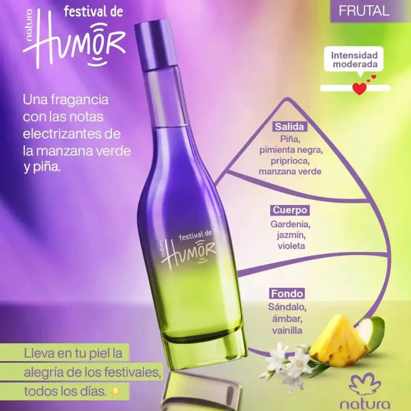 Perfume Natura Humor Festival Frutal 75ml