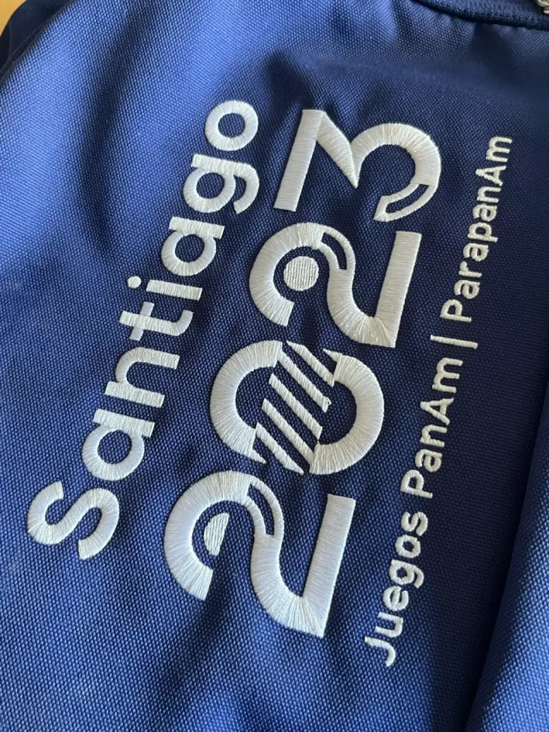 Mochila azul Santiago 2023 Juegos PanAm - 2
