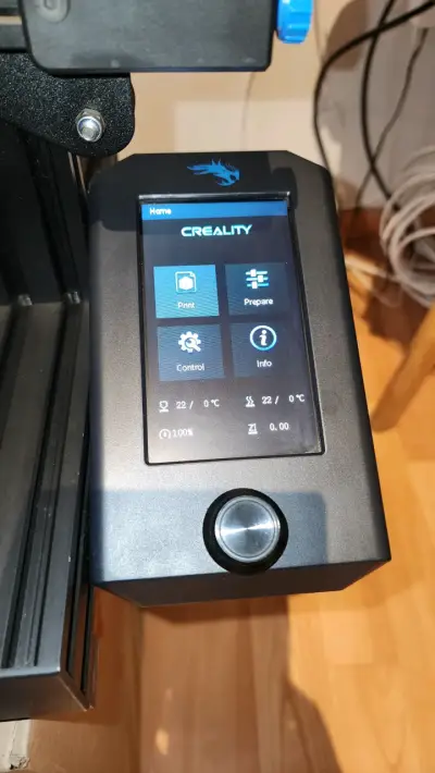 Impresora 3D Creality Ender 3 V2 con filamento - miniatura 2