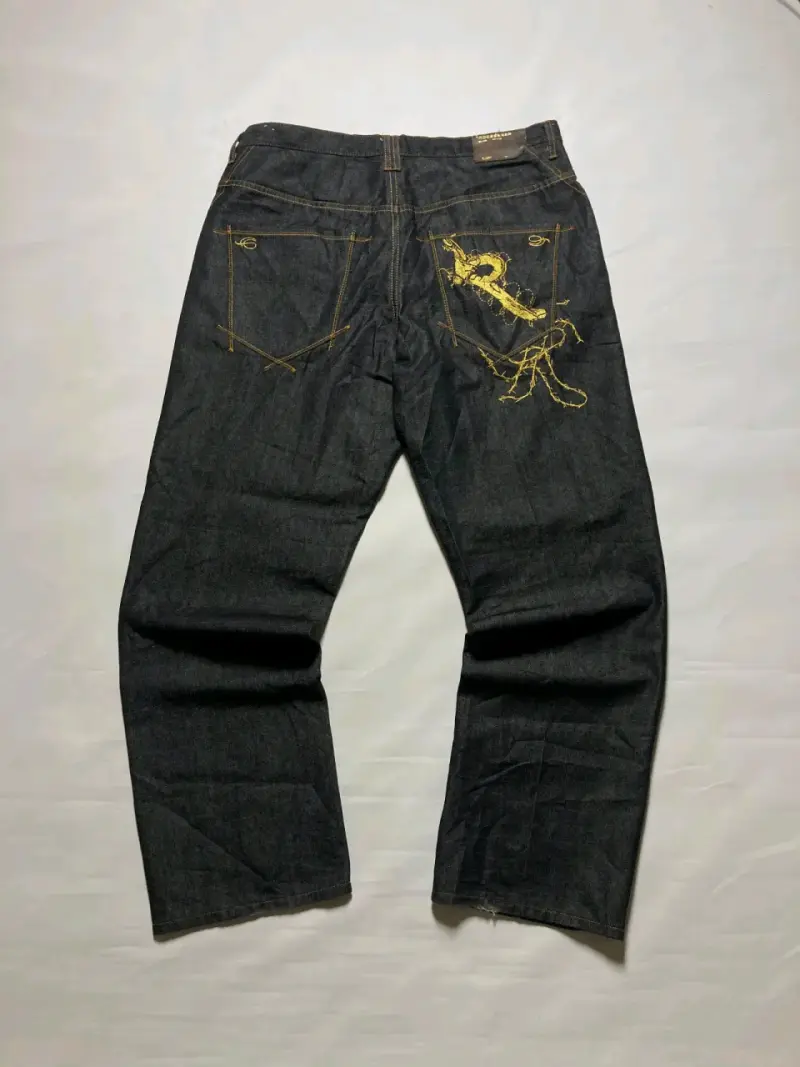 Jeans de hombre con diseño bordado - 1
