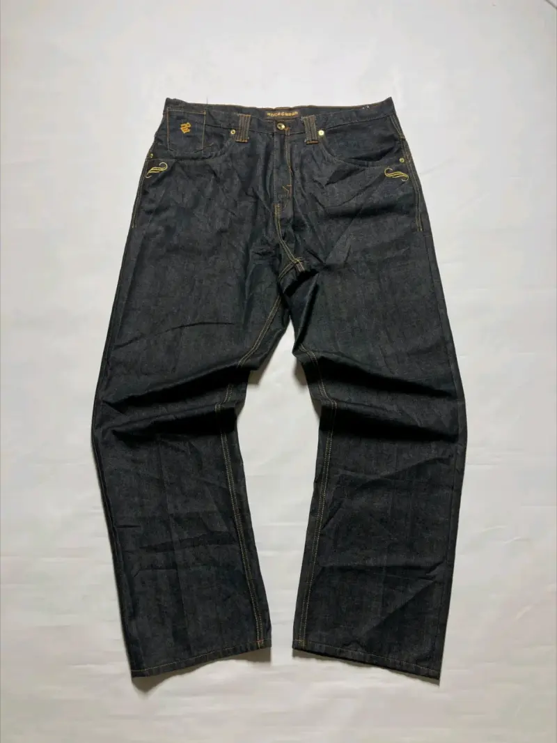 Jeans de hombre con diseño bordado - 2