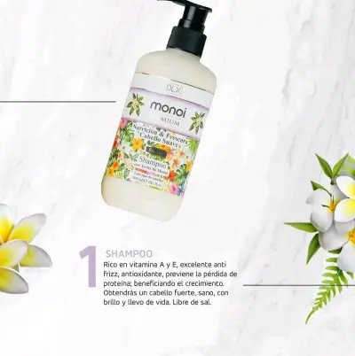 Set de Shampoo y Acondicionador DLX Monoi Premium - miniatura 2