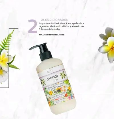 Set de Shampoo y Acondicionador DLX Monoi Premium - miniatura 3